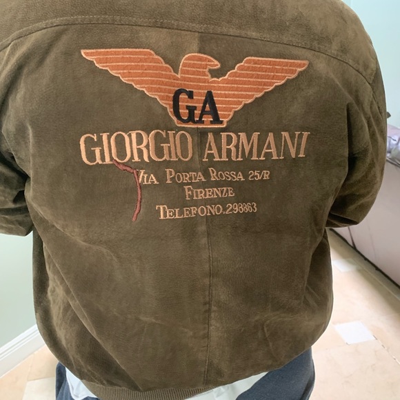 Vintage Giorgio Armani bomber jacket - Picture 4 of 4